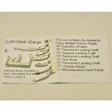 CJ45 Deck Cargo - contains